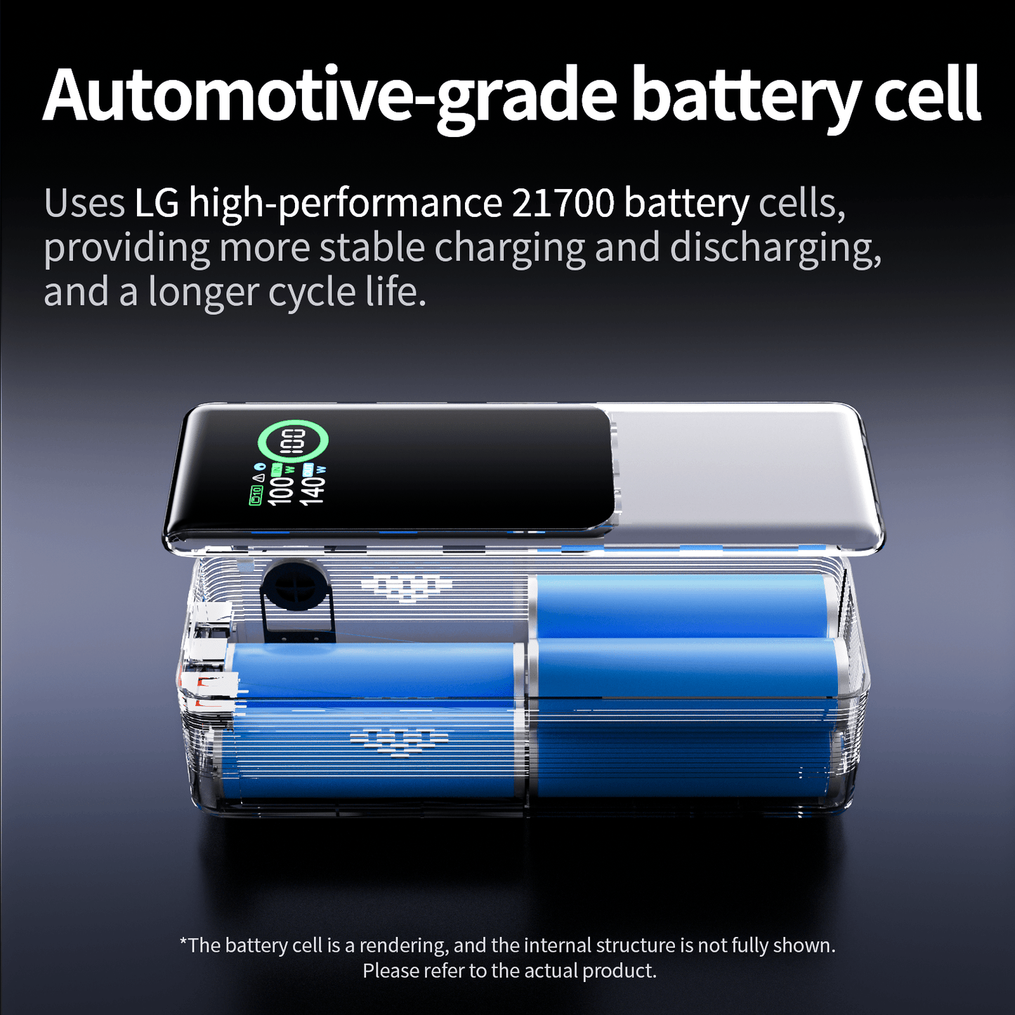 Reletech LG21700 25000mAh Power Bank G - ZeroFeal - Reletech AI Vision