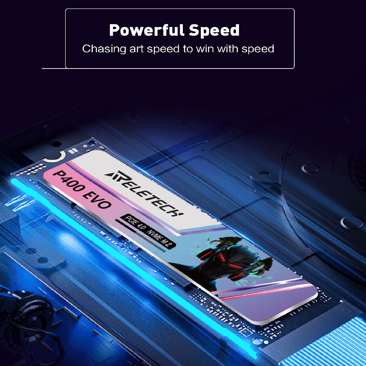 Reletech P400 EVO M.2 2280 PCIe Gen 4x4 NVMe SSD - Reletech AI Vision