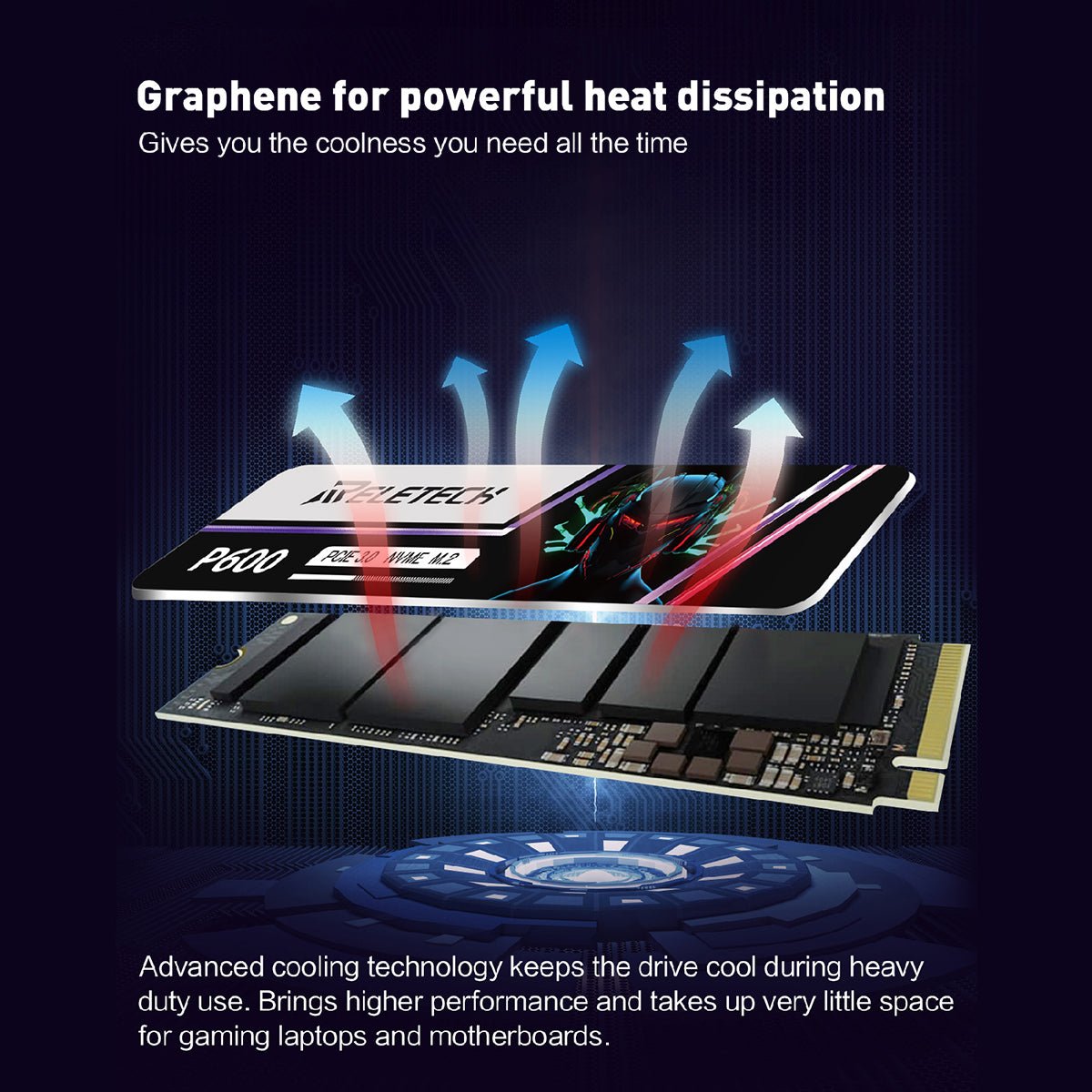 Reletech P600 M.2 2280 PCIe Gen 3x4 NVMe SSD - Reletech AI Vision