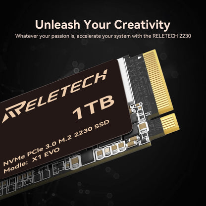 Reletech X1 EVO M.2 2230 PCle Gen3x4 NVMe SSD - Reletech AI Vision