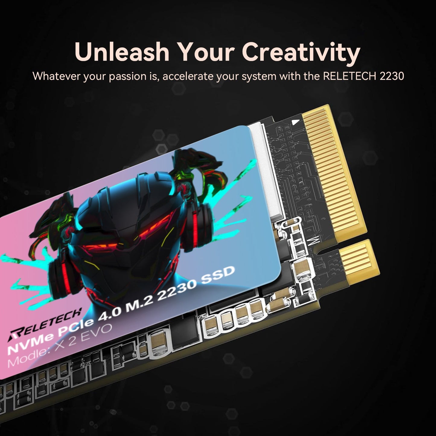 Reletech X2 EVO M.2 2230 PCle Gen4x4 NVMe SSD - Reletech AI Vision