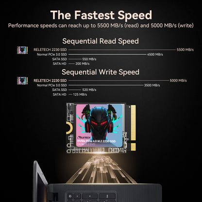 Reletech X2 EVO M.2 2230 PCle Gen4x4 NVMe SSD - Reletech AI Vision