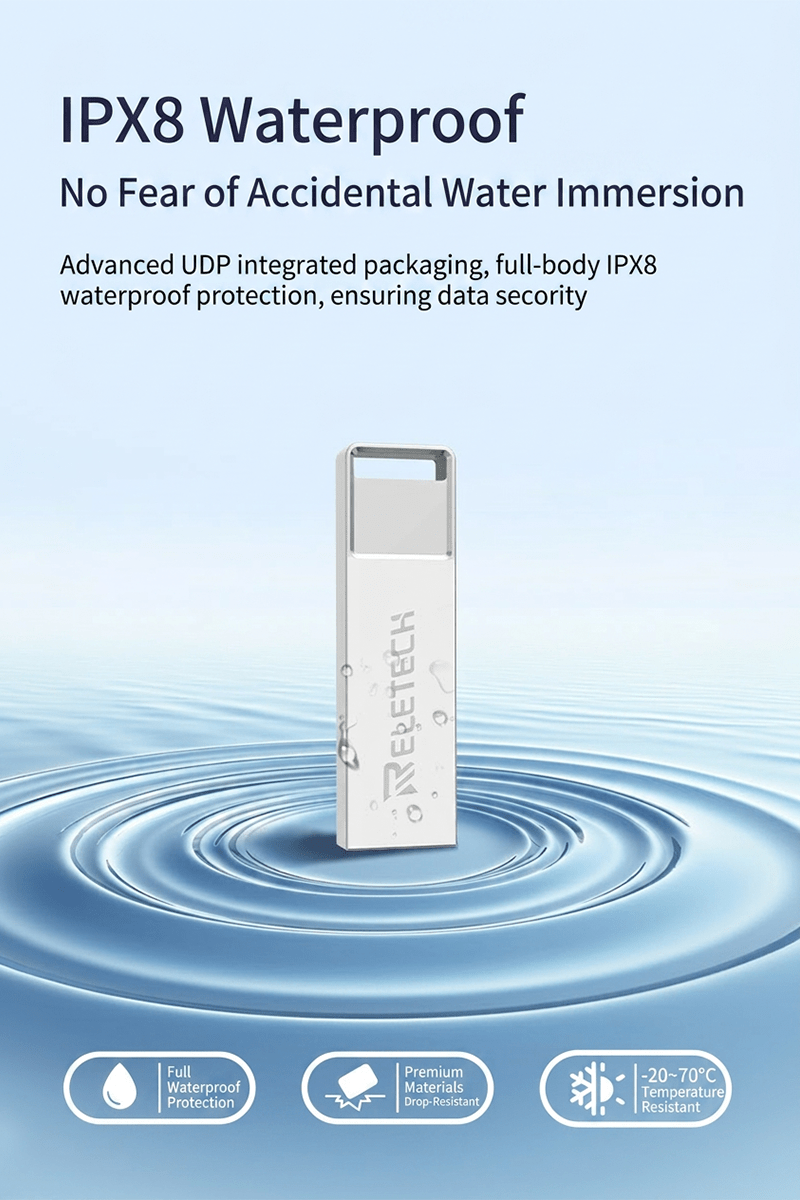 T2 Silver Metal Car USB2.0 Drive - Reletech AI Vision