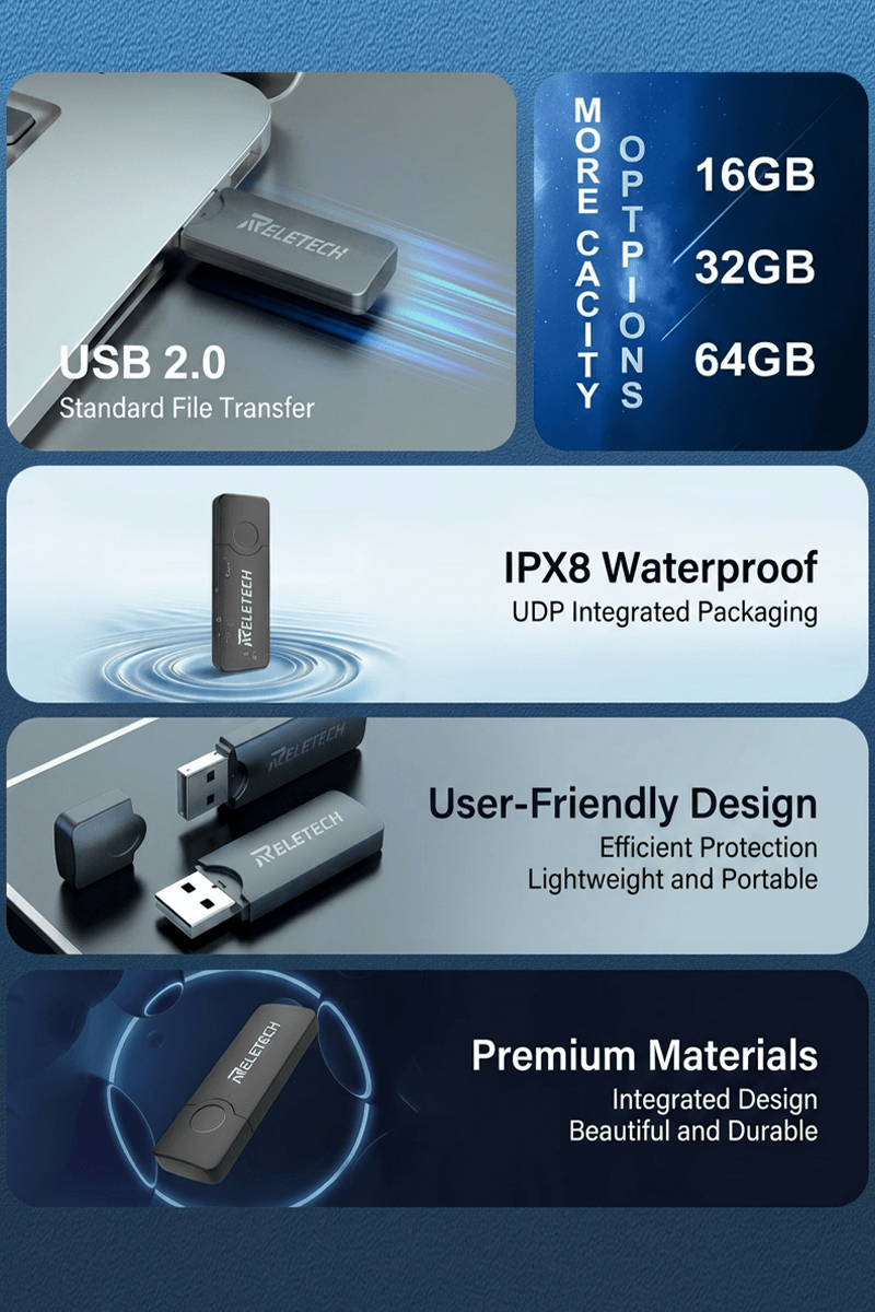 T3 Business Mini USB2.0 Flash Drive - Reletech AI Vision
