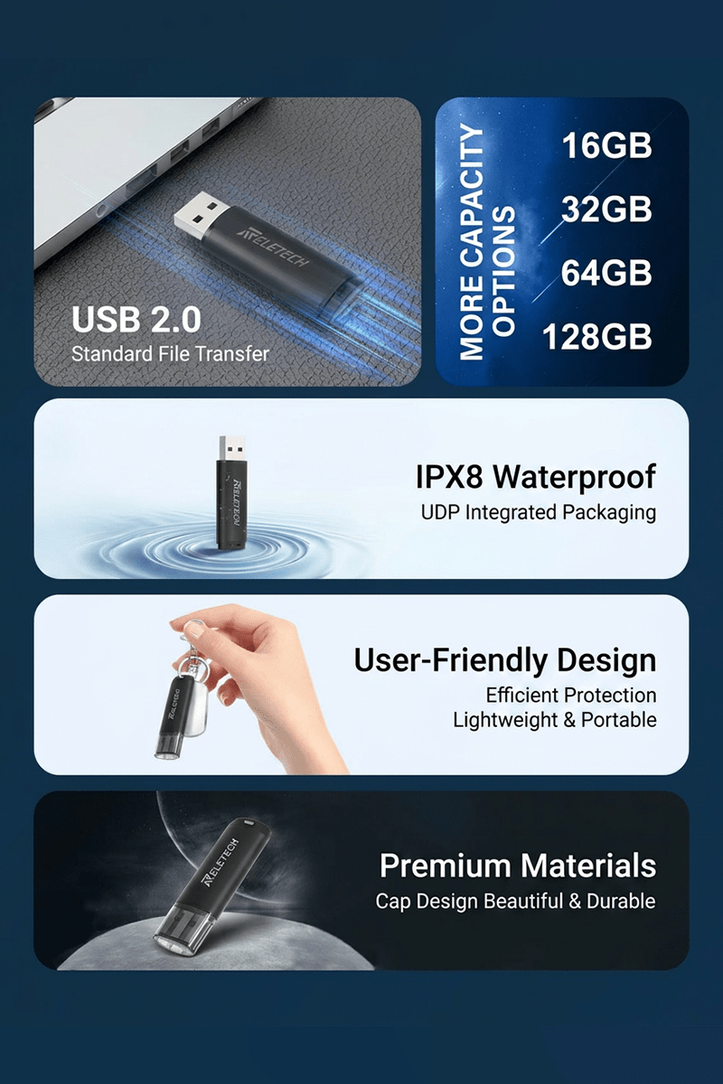 T4 Simple Household USB2.0 Drive - Reletech AI Vision