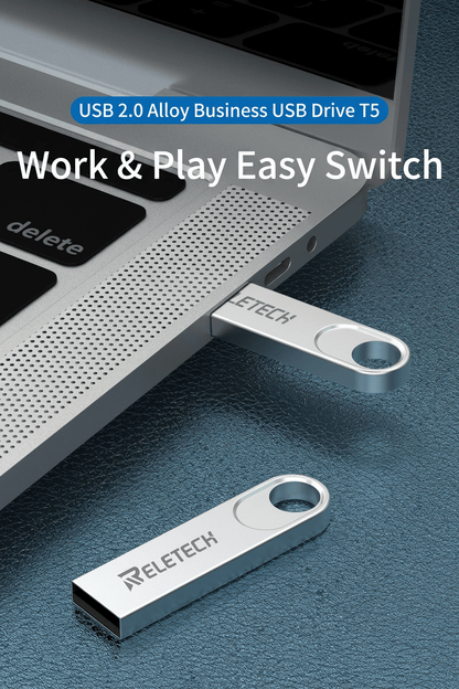 T5 Waterproof Metal USB2.0 Flash Drive - Reletech AI Vision