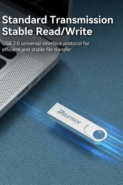 T5 Waterproof Metal USB2.0 Flash Drive - Reletech AI Vision
