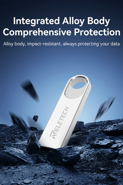 T5 Waterproof Metal USB2.0 Flash Drive - Reletech AI Vision