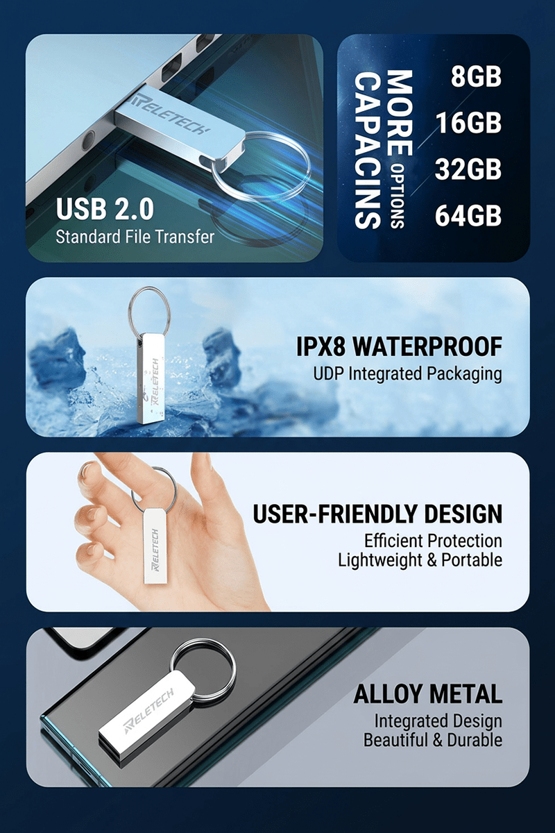 T7 Portable Study Office USB2.0 - Reletech AI Vision
