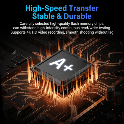 U3 V30 A1 Blue Universal Car TF Card - Reletech AI Vision