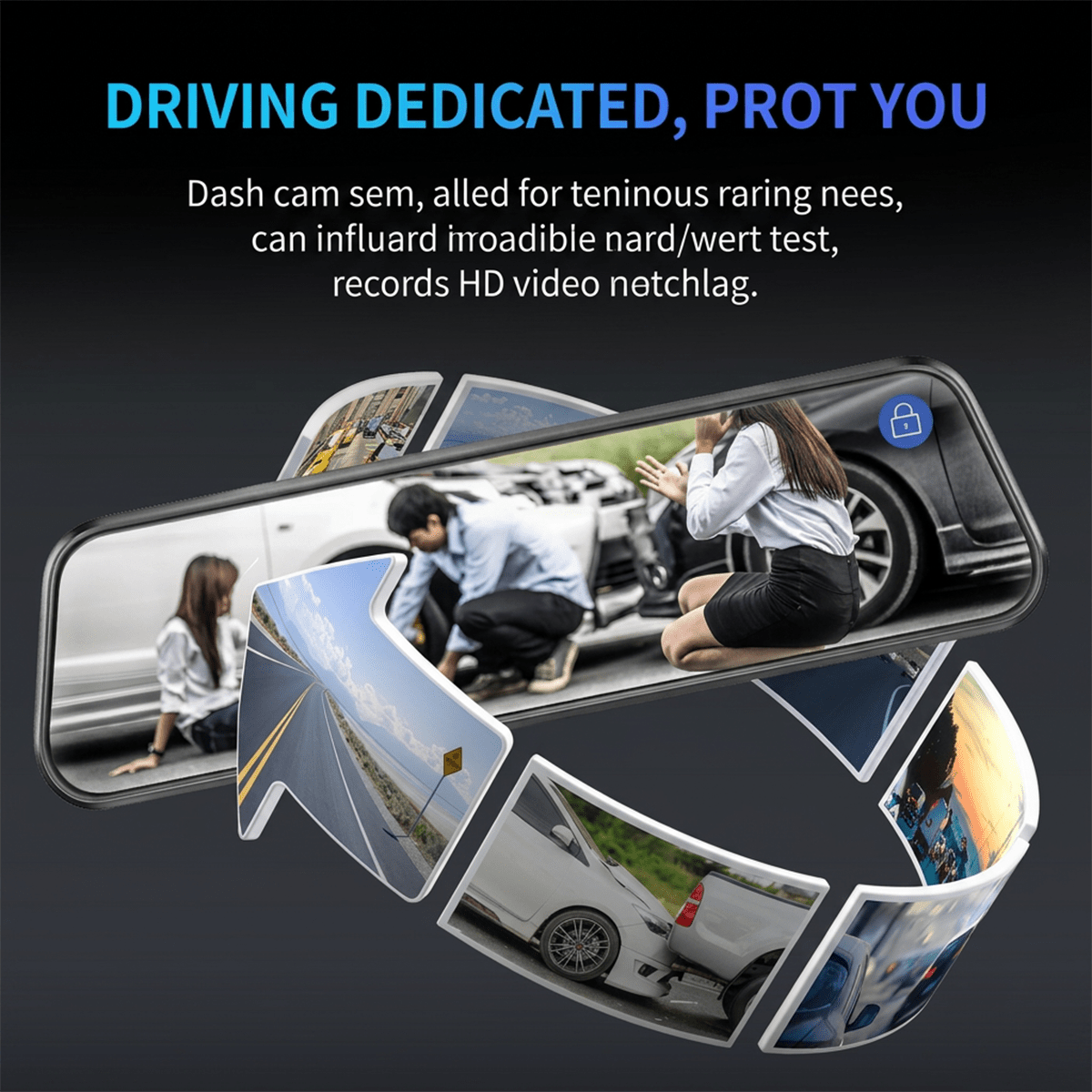 U3 V30 A1 Blue Universal Car TF Card - Reletech AI Vision
