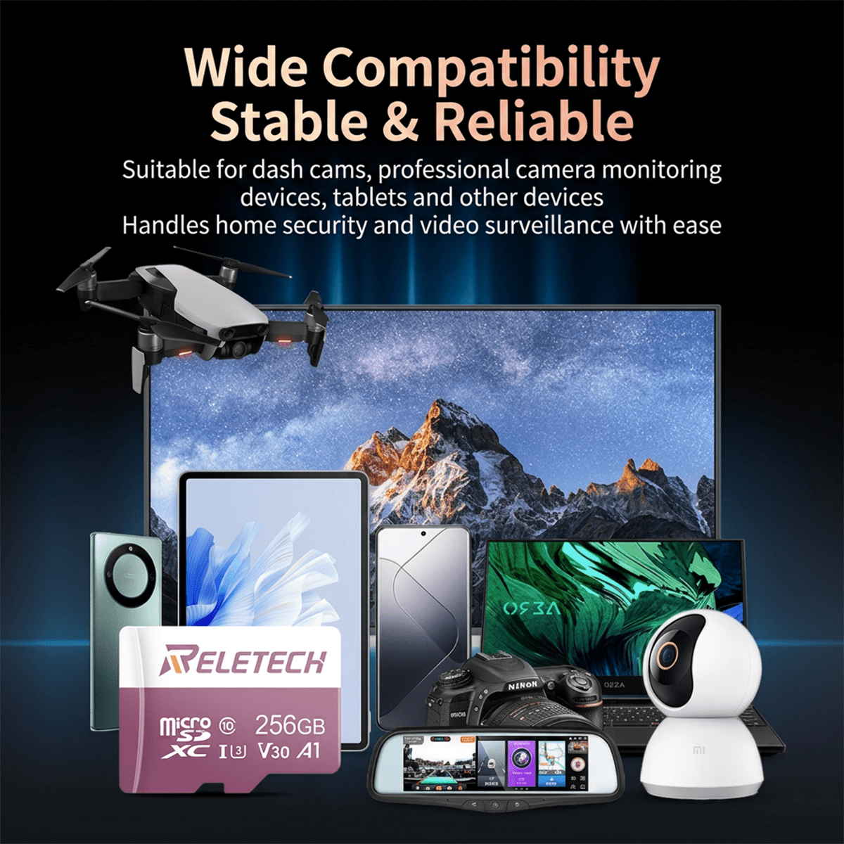 U3 V30 A1 TF Card For Camera Pink - Reletech AI Vision