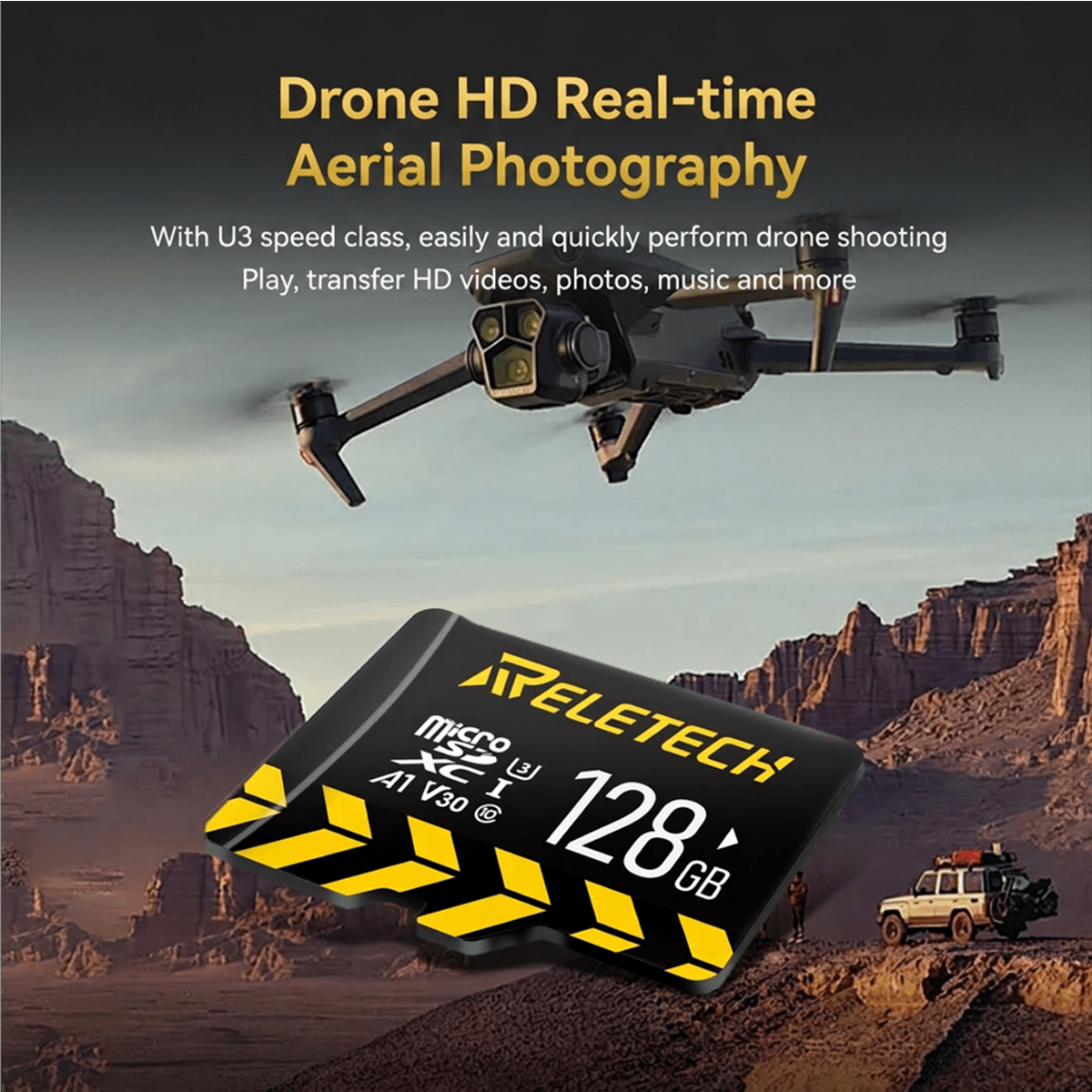 U3 V30 A1 TF Card For Dash Cam - Reletech AI Vision