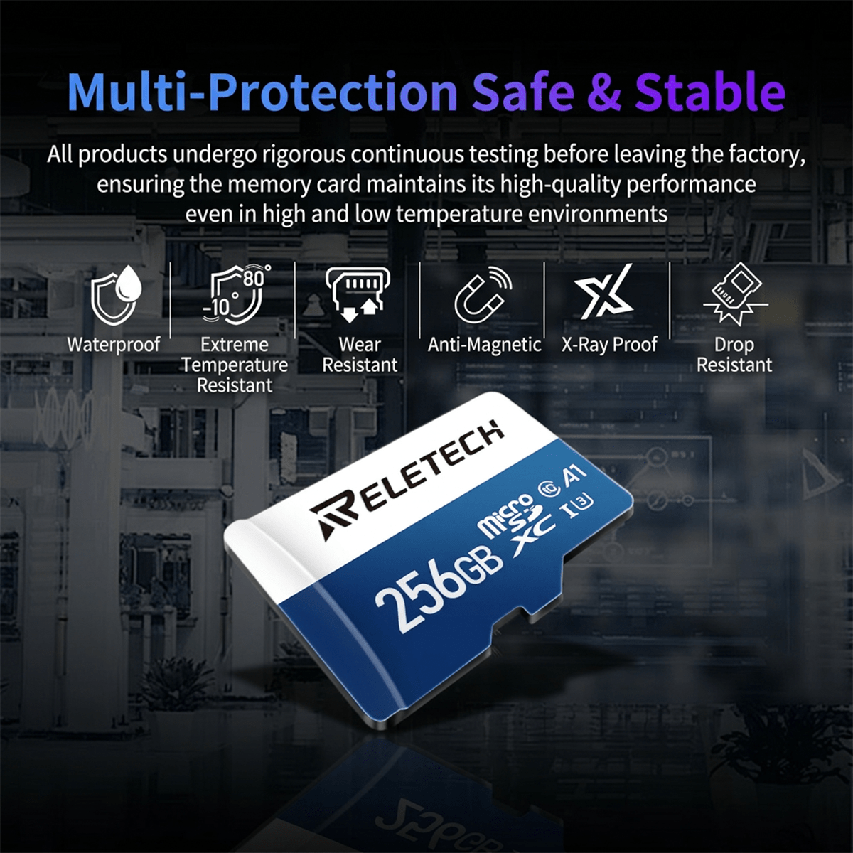 U3 V30 A1 Universal Car TF Card - Reletech AI Vision