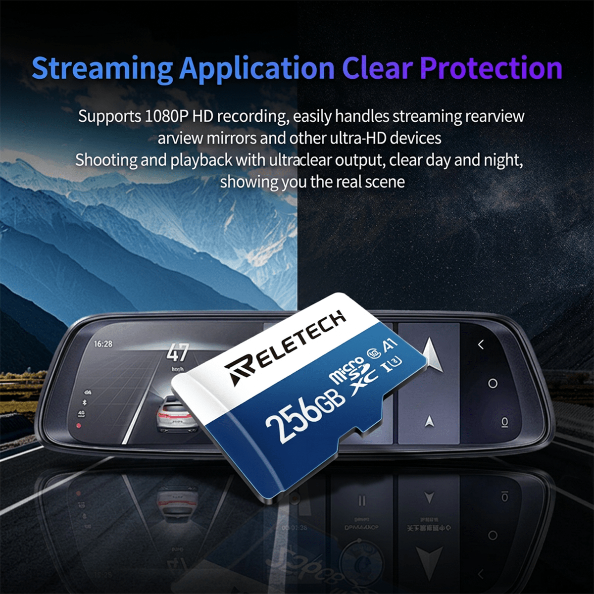 U3 V30 A1 Universal Car TF Card - Reletech AI Vision