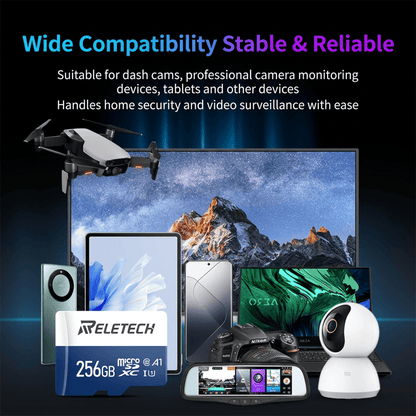 U3 V30 A1 Universal Car TF Card - Reletech AI Vision