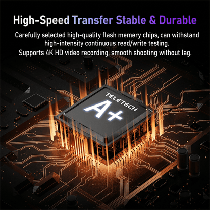 U3 V30 A1 Universal Car TF Card - Reletech AI Vision