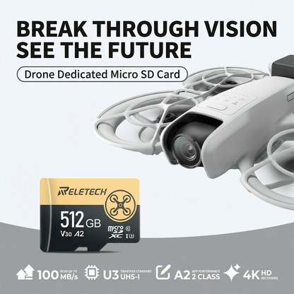 U3 V30 A2 TF Card For DJI Drone - Reletech AI Vision