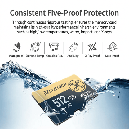 U3 V30 A2 TF Card For DJI Drone - Reletech AI Vision