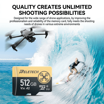 U3 V30 A2 TF Card For DJI Drone - Reletech AI Vision