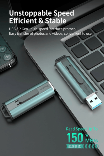Z1 USB3.2 Encrypted Car Flash Drive - Reletech AI Vision