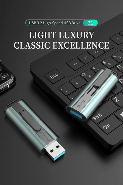 Z1 USB3.2 Encrypted Car Flash Drive - Reletech AI Vision
