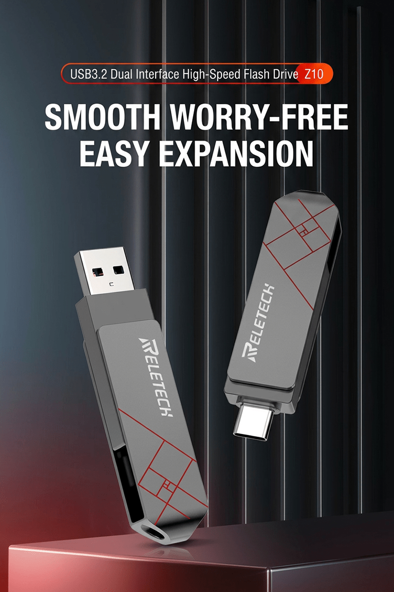 Z10 Type - C USB3.2 Phone Backup Drive - Reletech AI Vision