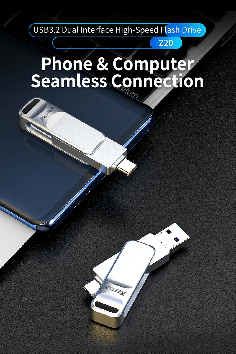Z20 Dual Interface Type - C USB3.2 Drive - Reletech AI Vision
