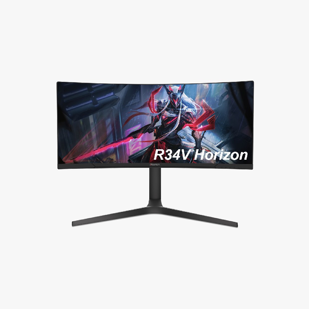 34-inch LCD R34V Horizon Curved UHD HVA 180Hz Gaming Monitor