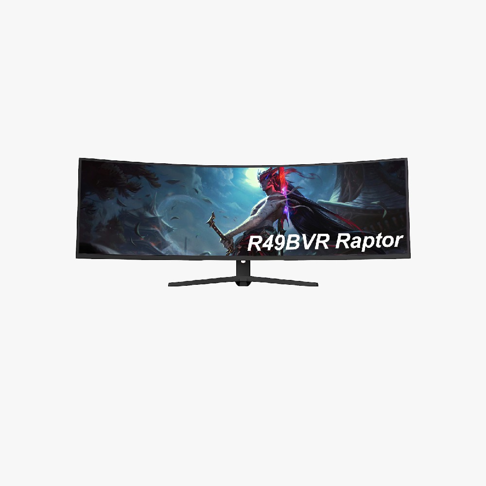 49-inch LCD R49BVR Raptor Curved UHD VA 165Hz Gaming Monitor