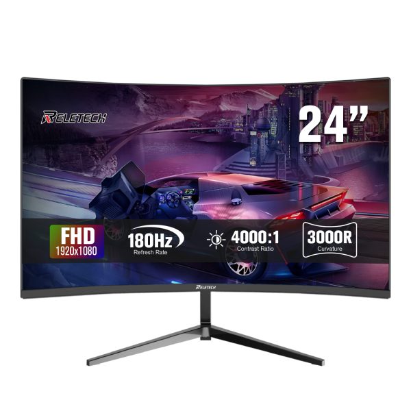 Reletech G25F180 24 inch Class Thin Full HD (1920 x 1080) Monitor, 180Hz Refresh Rate